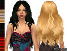 Sims 4 — Long curly hairstyle(Ailey) retexture by Daweesims — New retextured hair for you and your sims. I hope you like