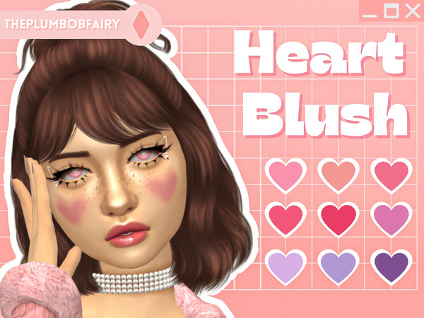 The Sims Resource Heart Blush
