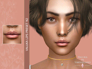 Sims 4 — [Patreon] Valuka lips preset N2 by Valuka — Mouth preset N2 for female from teen to elder.