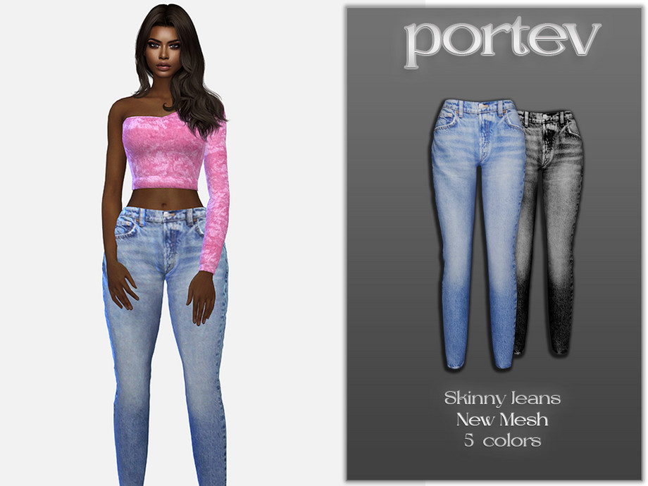 The Sims Resource - Skinny Jeans