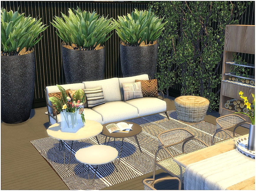 The Sims Resource Wooden Deck