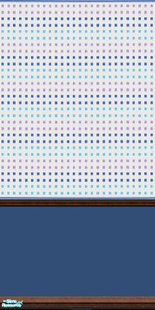 Sims 2 — Lined in Blue - Individual Item by Lorah — 