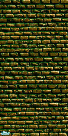 Sims 2 — Brick Walls - Wall 4 by Geanois — If you need/want more colors please contact me.