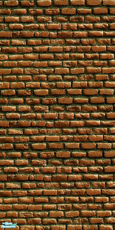 Sims 2 — Brick Walls - Wall 1 by Geanois — If you need/want more colors please contact me.