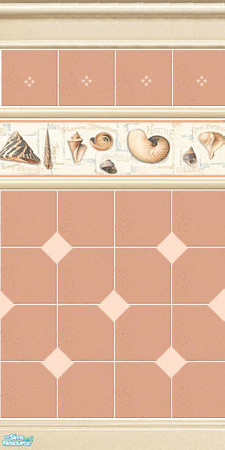 Sims 2 — Coral tiled 2 by devilishdawn —  