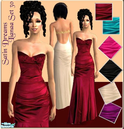 Sims 2 — Set 30 Satin Dreams by Lianaa — Set 30 Satin Dreams