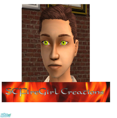 Sims 2 — Non-Werewolf Eyes by scfiregirl25 — These eyes give you the yellow tint of being a werewolf without those nasty