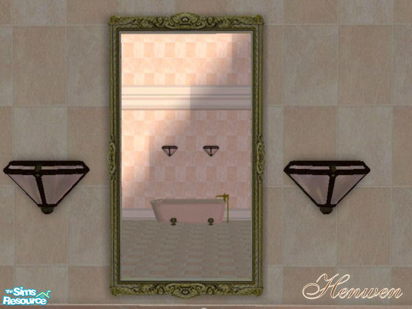 Sims 2 — Vision Mirror Golder by Henwen — Just a little golder than the original.