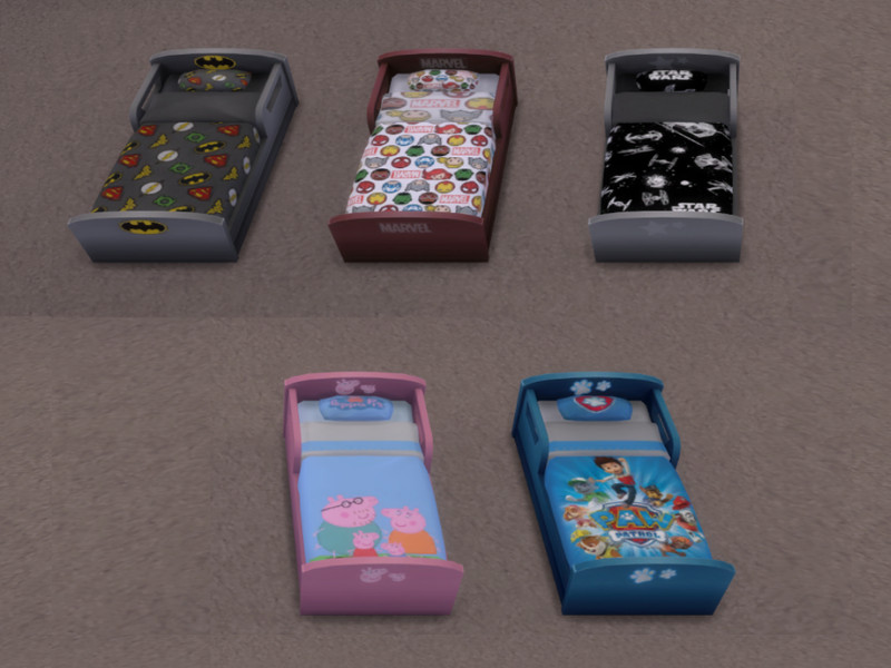 Sims 4 Themed toddler bed by erinrose94