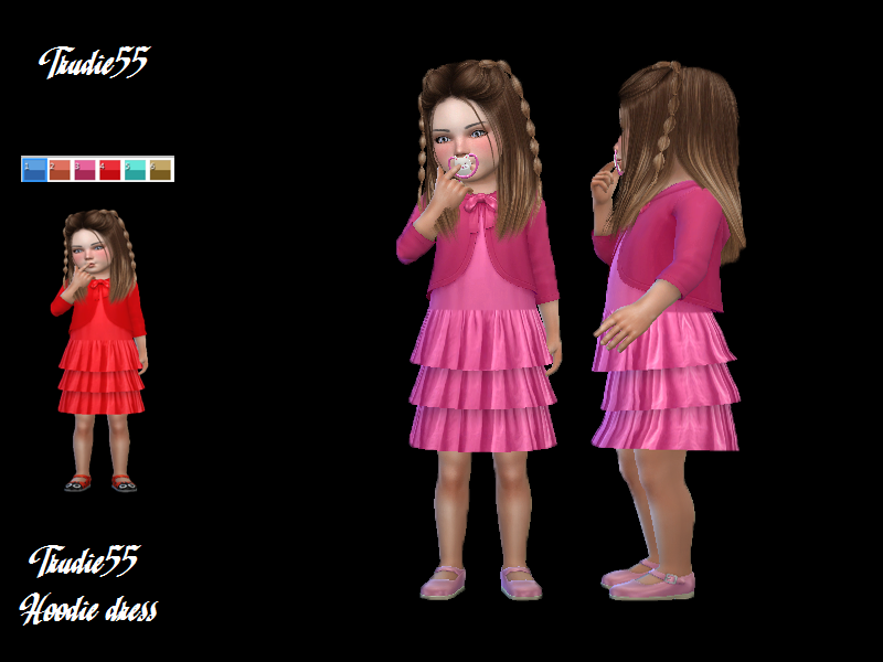 The Sims Resource Trudie55 Hoodie Dress
