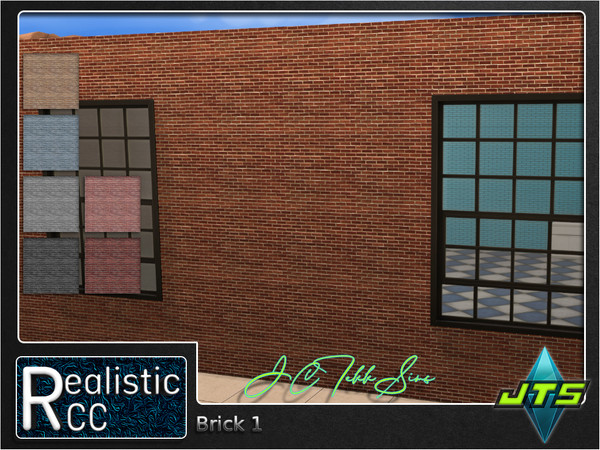 Sims 4 — Brick 1 by JCTekkSims — Created by JCTekkSims