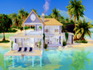 Sims 4 — Luxury Reef Rental by LJaneP6 — No CC! Price: $98 880 to own, $1004/day rental. Size: 40 x 30 This luxury