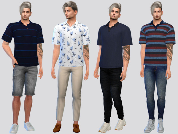 The Sims Resource - Casual Large Polo