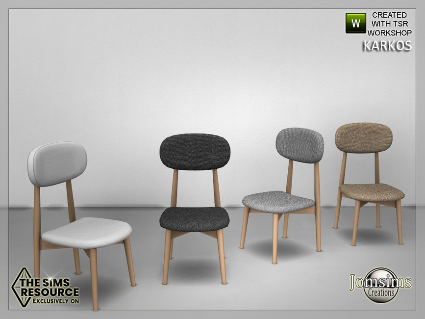 The Sims Resource Karkos dining chair