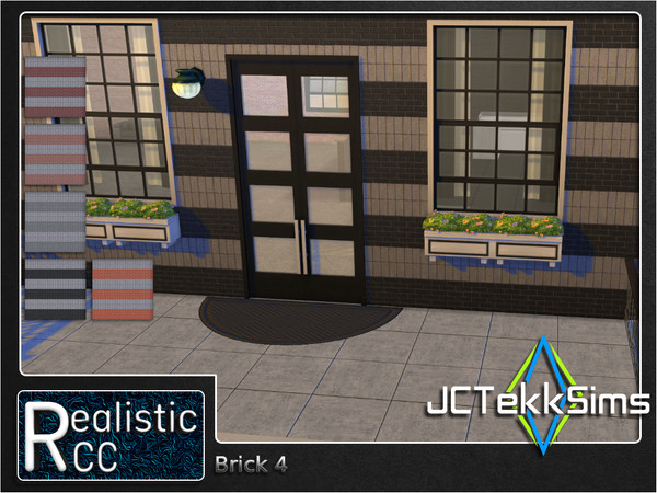 Sims 4 — Brick 4 by JCTekkSims — Created by JCTekkSims