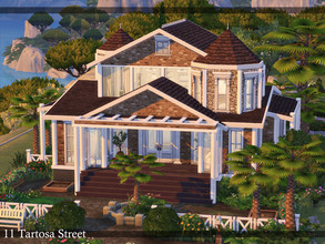 Sims 4 — 11 Tartosa Street | noCC by simZmora — A dream home for a small family. Lot:30x20 Lot type: Residential