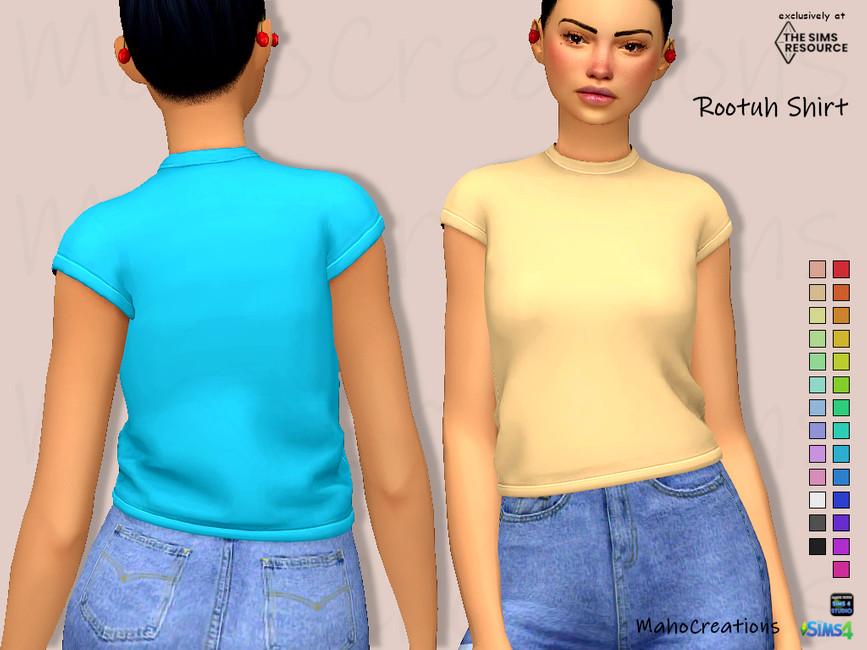 The Sims Resource - Shirt Rootuh
