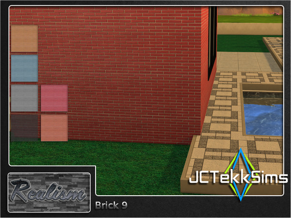 Sims 4 — Brick 9 by JCTekkSims — Created by JCTekkSims