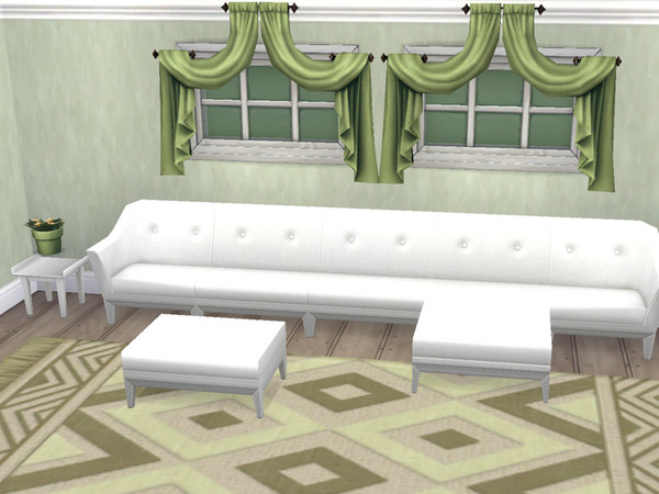 Sims 4 — Basic Brushed Walls by dryheavezoe — Stucco with some added trims in a variety of neutral colours.