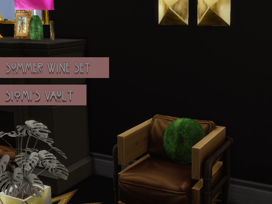 The Sims Resource - Summer Wine Set - Cushion