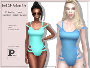Sims 4 — Pool Side Bathing Suit by pizazz — Pool Side Bathing Suit for your sims 4 games. the image above was taken