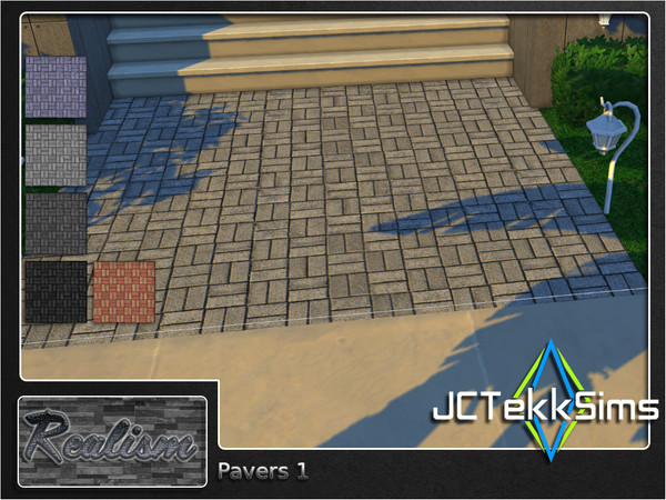 Sims 4 — Pavers 1 by JCTekkSims — Created by JCTekkSims