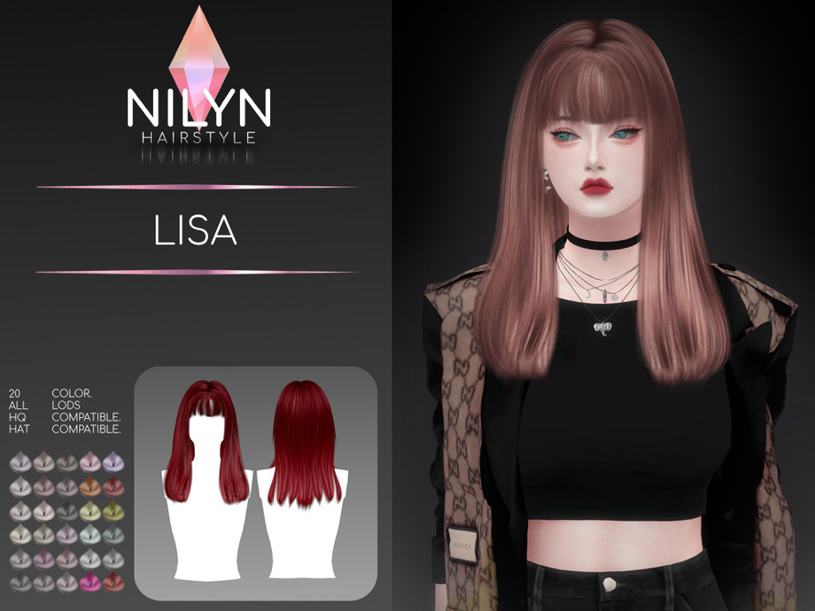 The Sims Resource - LISA HAIR - NEW MESH
