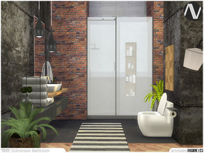 Sims 4 — Edmonton Bathroom by ArtVitalex — Bathroom Collection | All rights reserved | Belong to 2022 ArtVitalex@TSR -