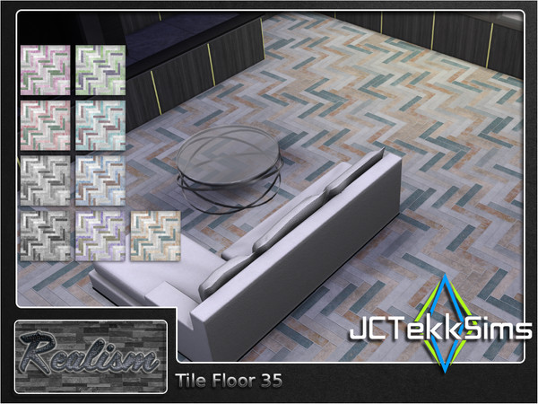 Sims 4 — Tile Floor 35 by JCTekkSims — Created by JCTekkSims