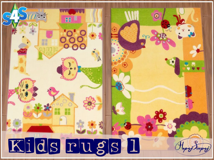 The Sims Resource - Kids rugs 1