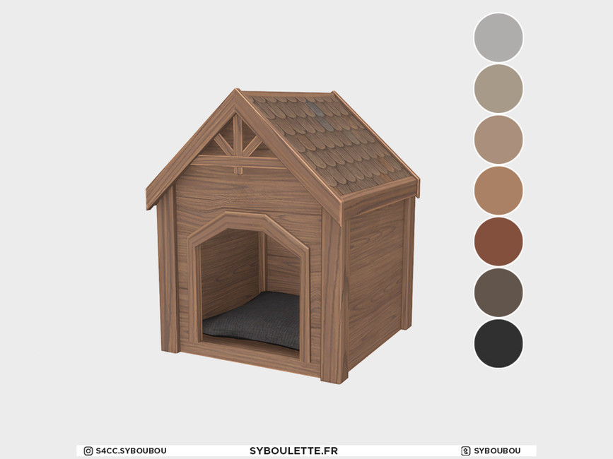 The Sims Resource Meow & Woof Dog house