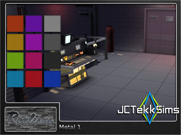 Sims 4 — Metal 1 by JCTekkSims — Created by JCTekkSims