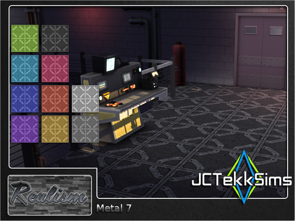 Sims 4 — Metal 7 by JCTekkSims — Created by JCTekkSims