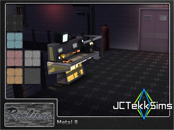 Sims 4 — Metal 8 by JCTekkSims — Created by JCTekkSims