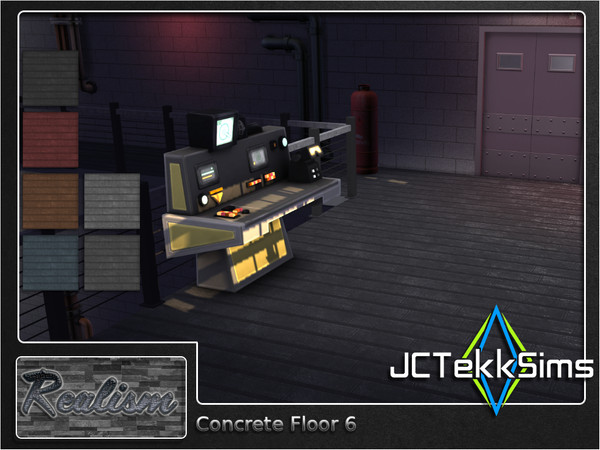 Sims 4 — Concrete Floor 6 by JCTekkSims — Created by JCTekkSims