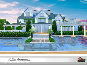 Sims 4 — Villa Anadara NoCC by autaki — Villa Anadara NoCC Luxury modern styles. House for your simmies. Hope you love