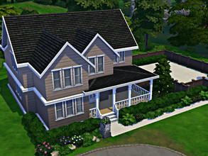 Sims 4 — Umber Road - NO CC Shell by newbiesimsie — It's time to go to Windenburg!