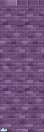 Sims 2 — Fruit Brick - Grape by zvaella — Brick wall in fruity color. Enjoy! :)
