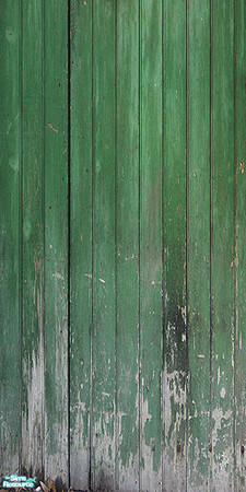 Sims 2 — OpenHouse Painted Wood Wall Set - Openhouse Green Painted Wa by openhousejack — green painted wood walls