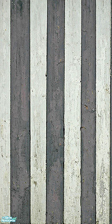 Sims 2 — OpenHouse Painted Wood Wall Set - Openhouse Painted Blue Gra by openhousejack — alternate blue and gray wood