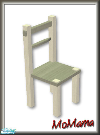 Sims 2 — NK Broadbent DR Chairs - Pale Green by MoMama — The Broadbent Dining Chair in Pale Green.