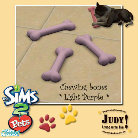 Sims 2 — Judy PetChew Toy Recolor - Purple by judyhugsnoopy — Recolor of Maxis "The Chewinator" Hope you like