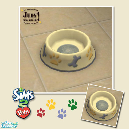 Sims 2 — Judy_SuperiorPetDish Recolor 11 by judyhugsnoopy — Recolor of Maxis Superior Pet Dish, Hope you like it :D