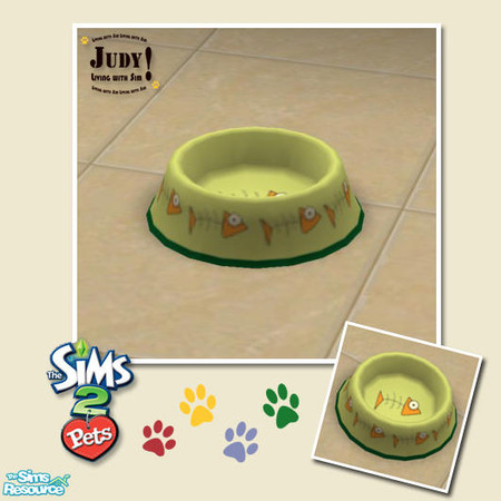 Sims 2 — Judy_SuperiorPetDish Recolor 9 by judyhugsnoopy — Recolor of Maxis Superior Pet Dish, Hope you like it :D