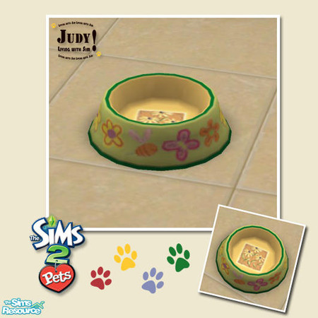 Sims 2 — Judy_SuperiorPetDish Recolor 8 by judyhugsnoopy — Recolor of Maxis Superior Pet Dish, Hope you like it :D