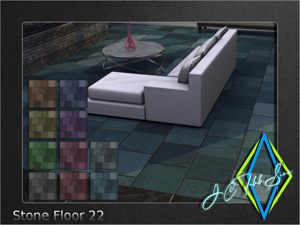 Sims 4 — Stone Floor 22 by JCTekkSims — Created by JCTekkSims