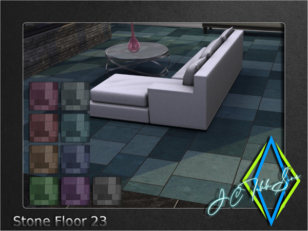 Sims 4 — Stone Floor 23 by JCTekkSims — Created by JCTekkSims