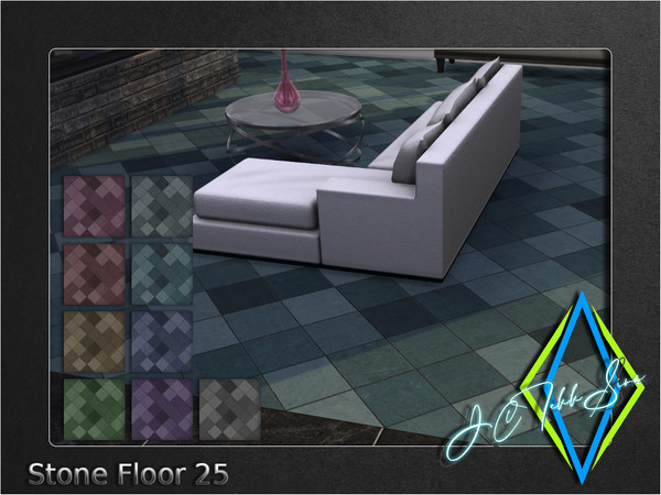 Sims 4 — Stone Floor 25 by JCTekkSims — Created by JCTekkSims