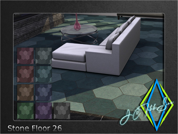 Sims 4 — Stone Floor 26 by JCTekkSims — Created by JCTekkSims