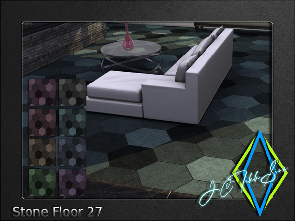 Sims 4 — Stone Floor 27 by JCTekkSims — Created by JCTekkSims